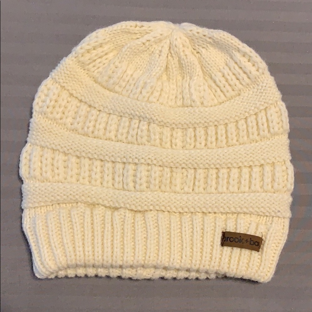 Brook + Bay Cream Hat